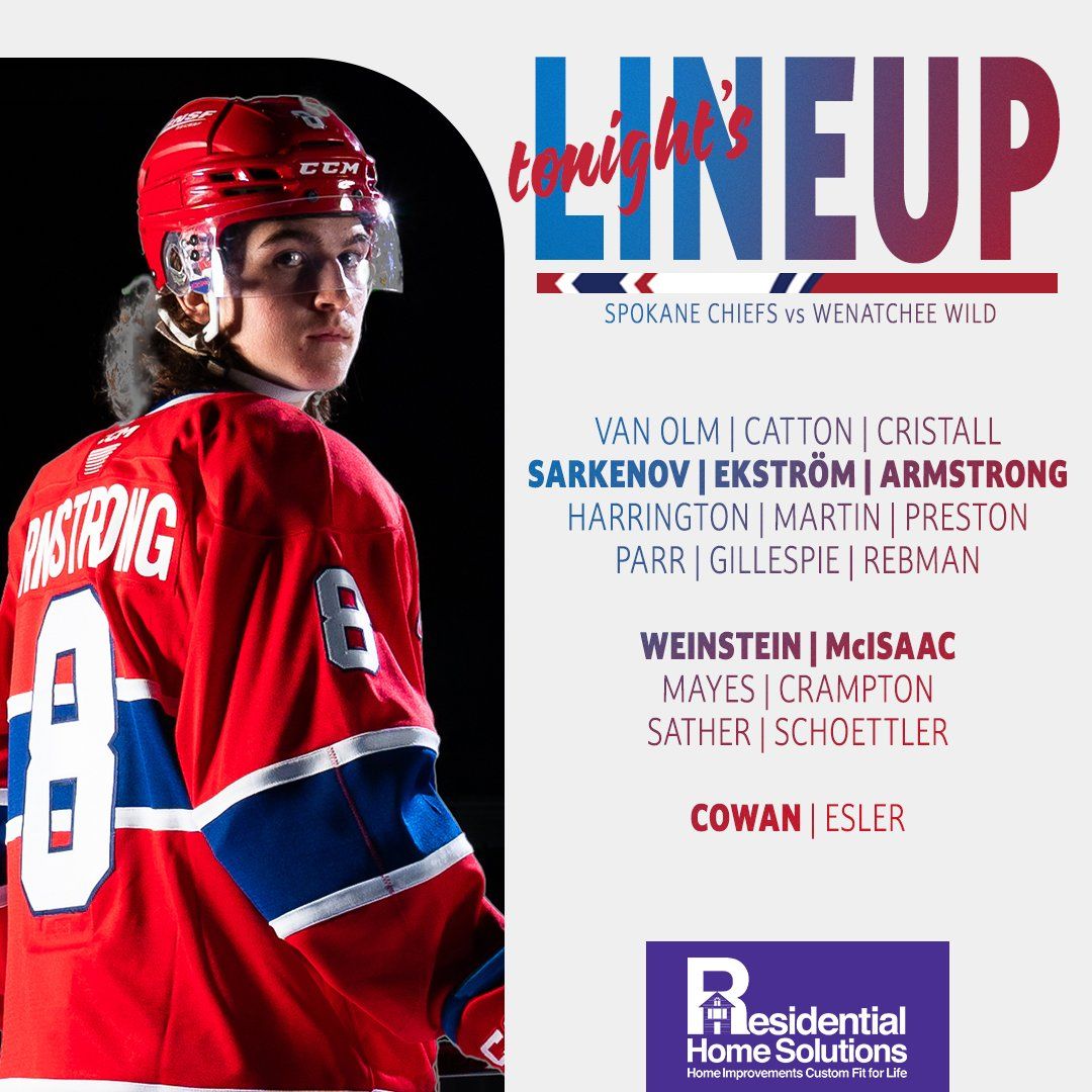 Wenatchee Wild vs. Spokane Chiefs