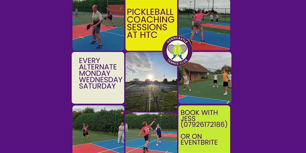 Pickleball Coaching at Horncastle Tennis Club