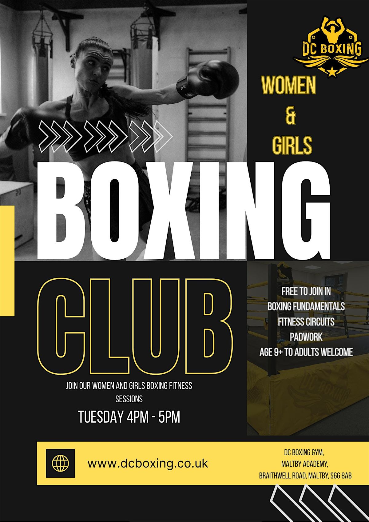 Women & Girls Boxing for fitness