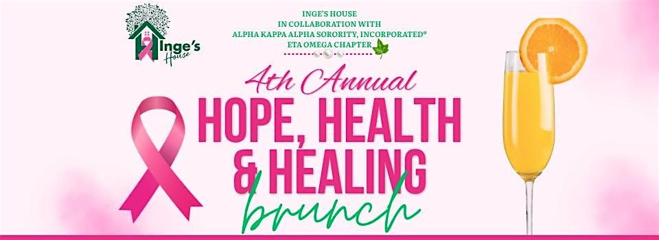 4th Annual HOPE, HEALTH & HEALING Brunch