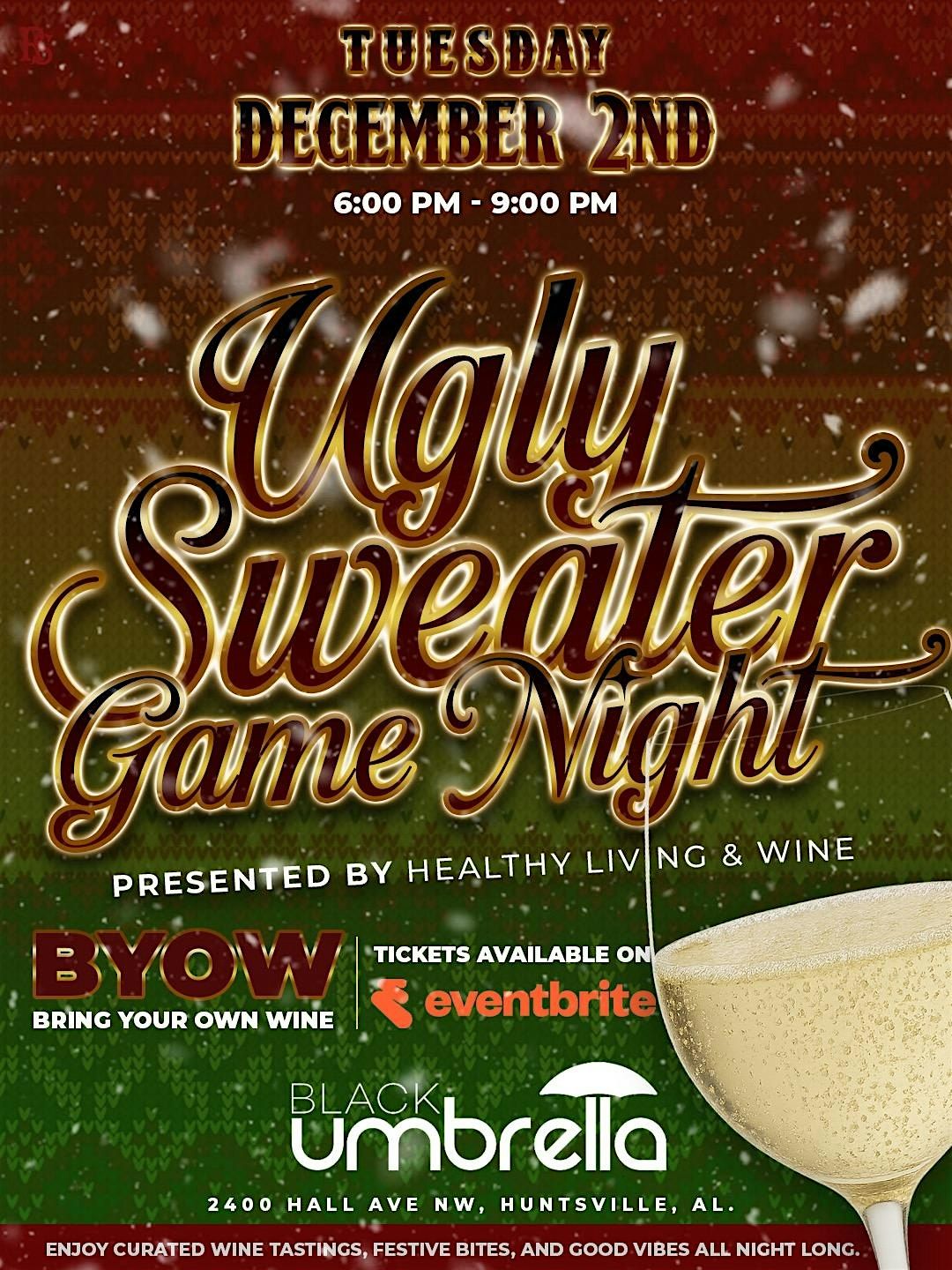 Ugly Sweater Game Night