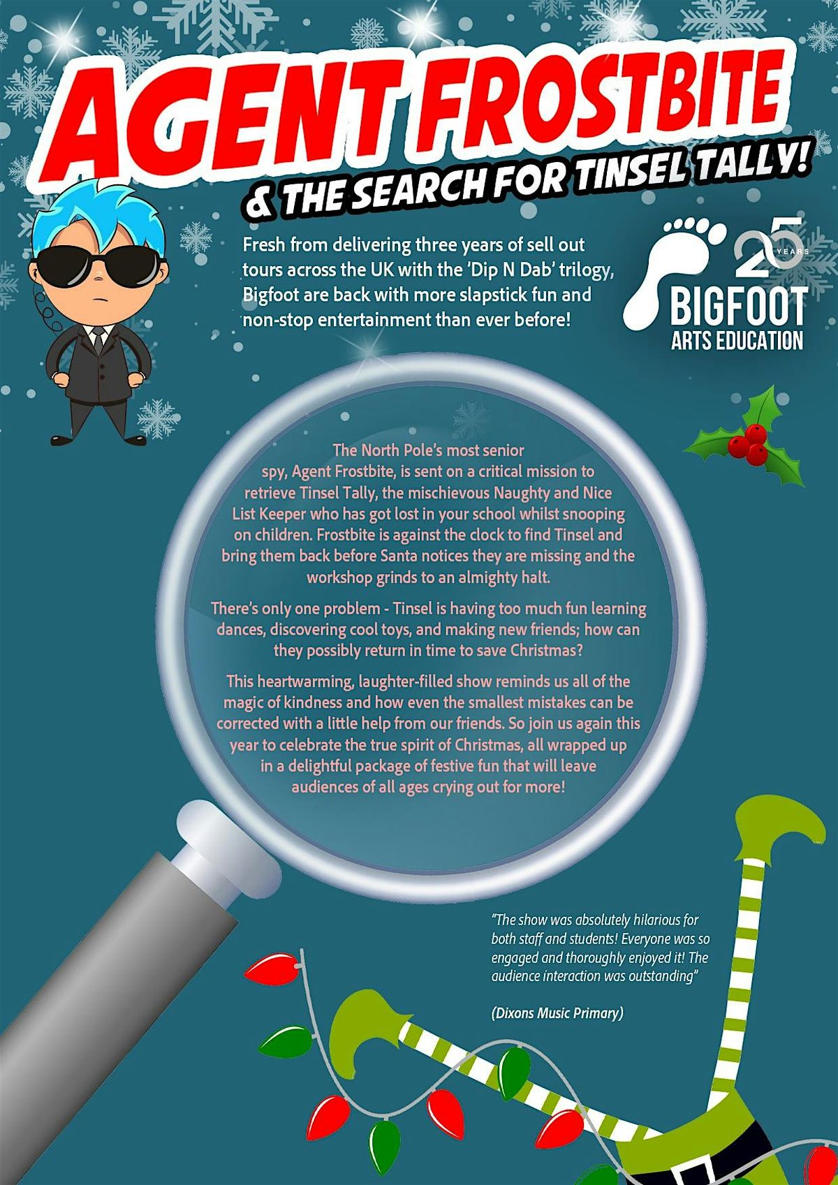 Agent Frostbite and the Search for Tinsel Tally