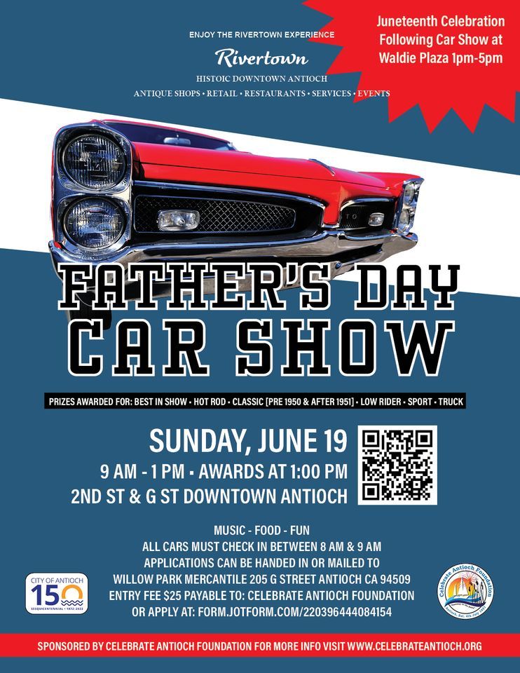Fathers Day Car Show Willow Park Mercantile, Antioch, CA June 19, 2022