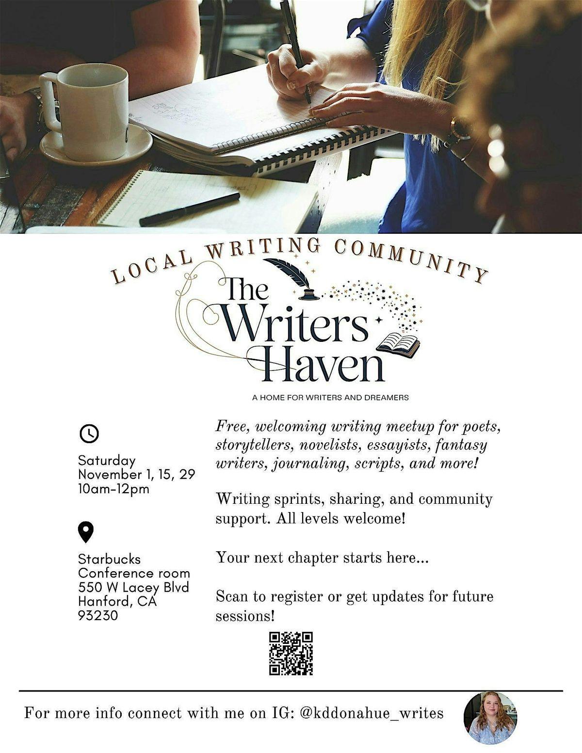 The Writers Haven: Local Writing Community