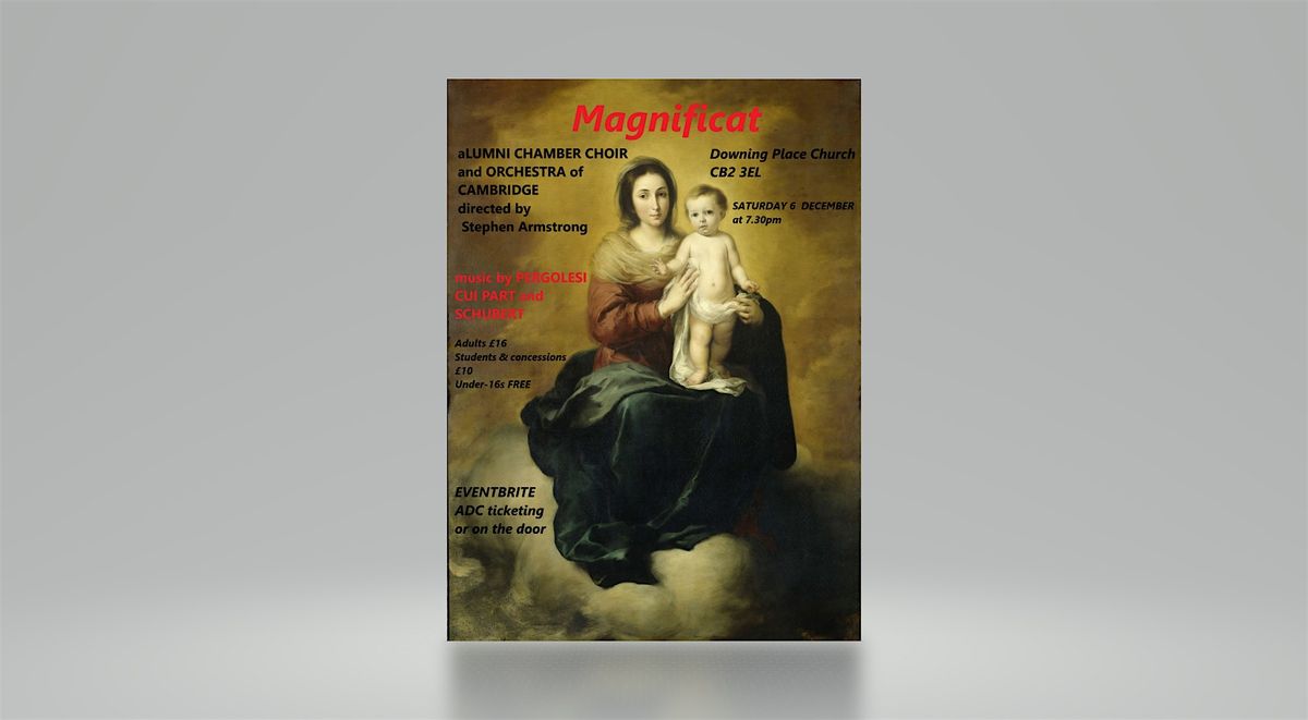 aLUMNI Chamber Choir of Cambridge Christmas concert