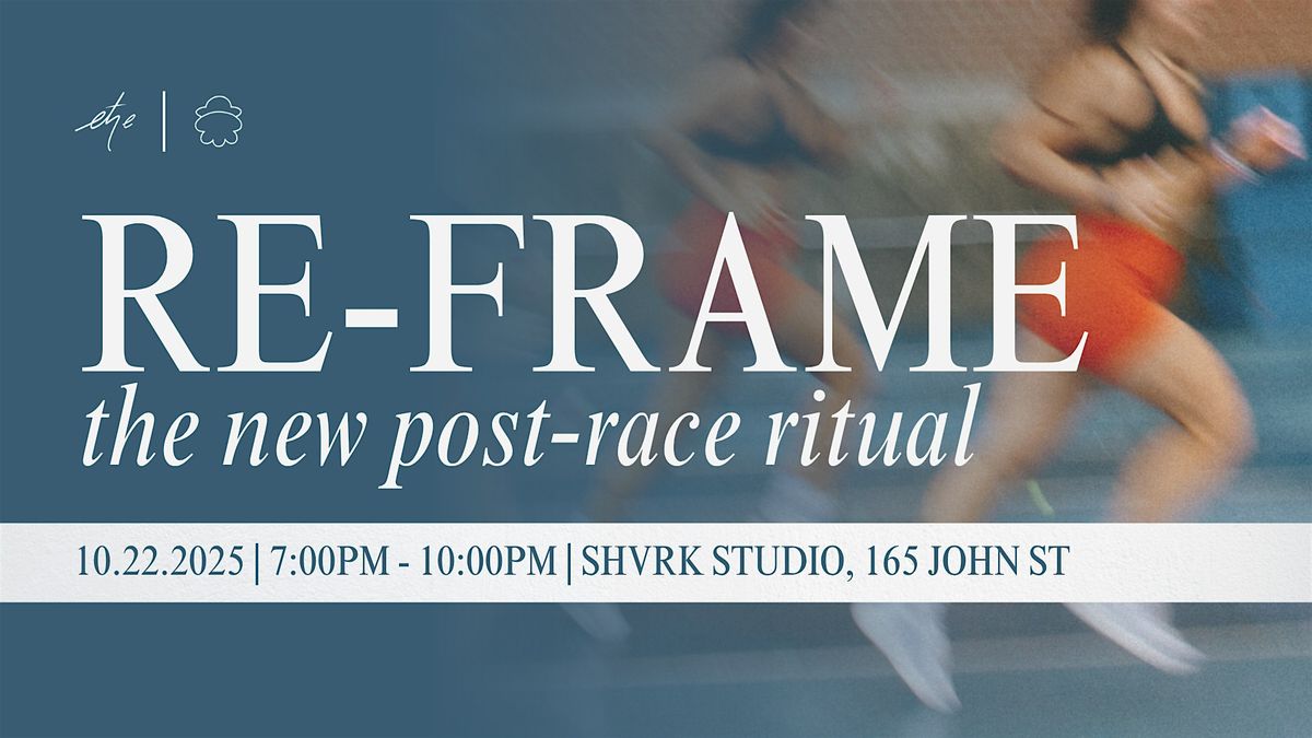 RE-FRAME: the new post-race ritual