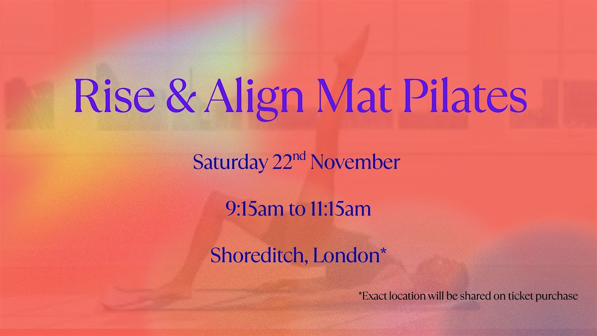 Rise & Align Mat Pilates