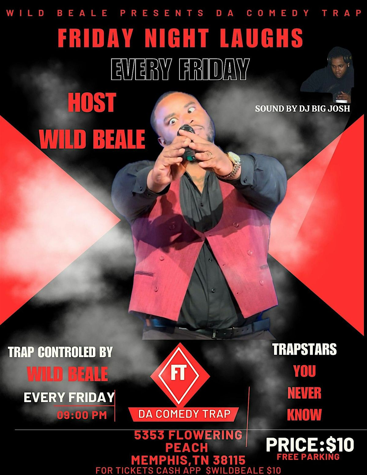 Friday Night Laughs Hosted by Wild Beale