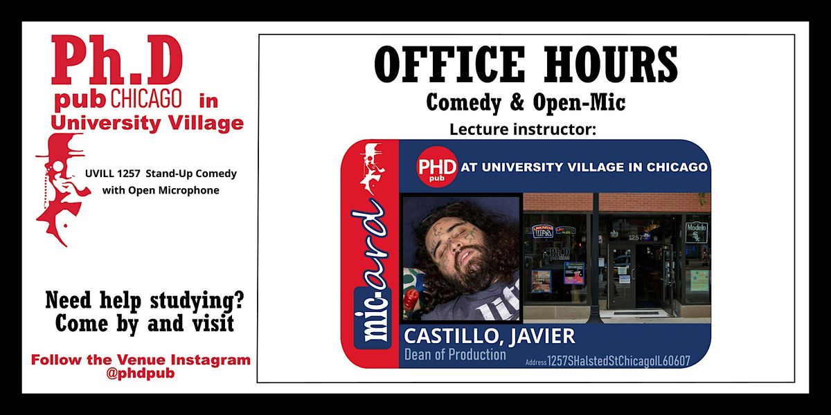 Office Hours Comedy Showcase & Open-mic