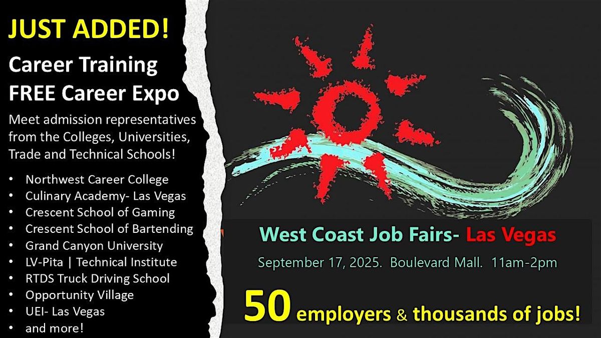 JOB FAIR & CAREER TRAINING EXPO.