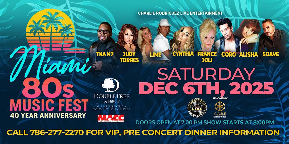 MIAMI 80s MUSIC FEST