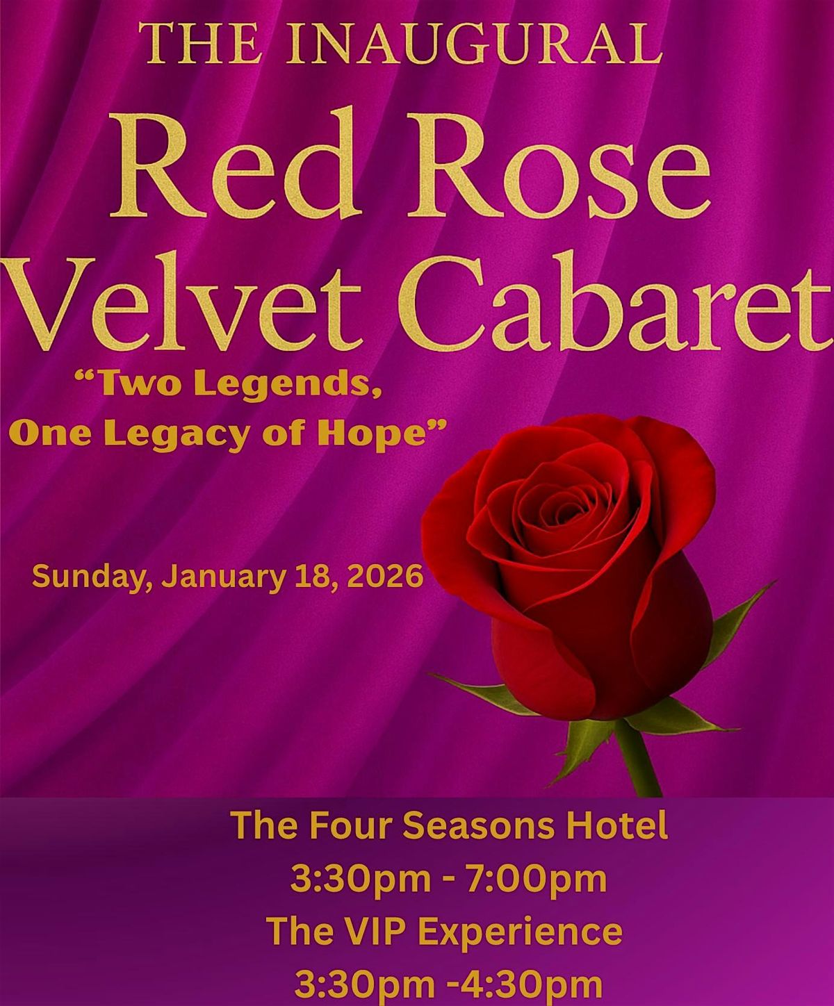 The Inaugural Red Rose Velvet Cabaret