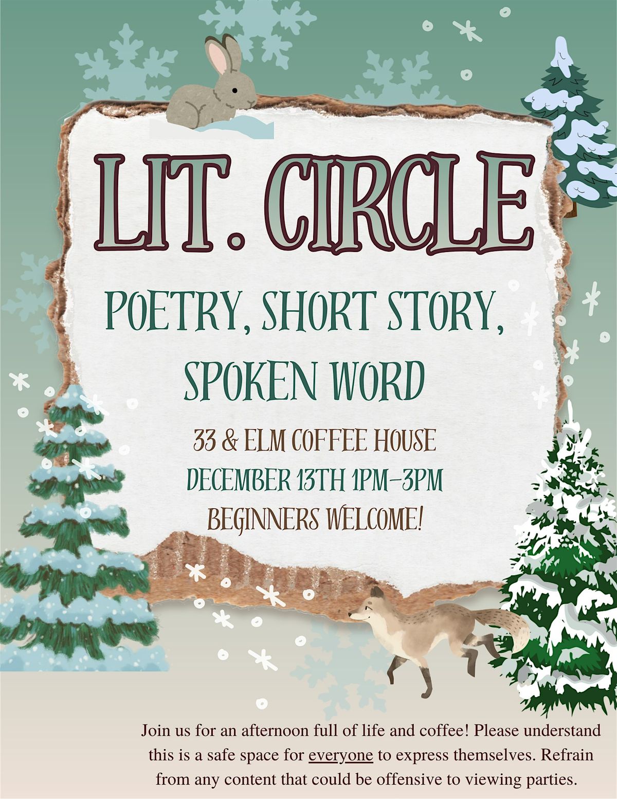 Literary Circle December