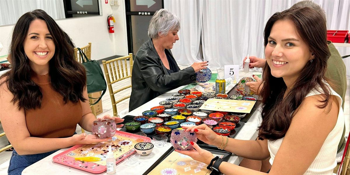 MOSAIC CLASSES IN OTTTAWA: TURKISH MOSAIC LAMP WORKSHOP