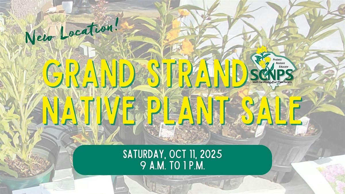 Grand Strand Fall Native Plant Sale