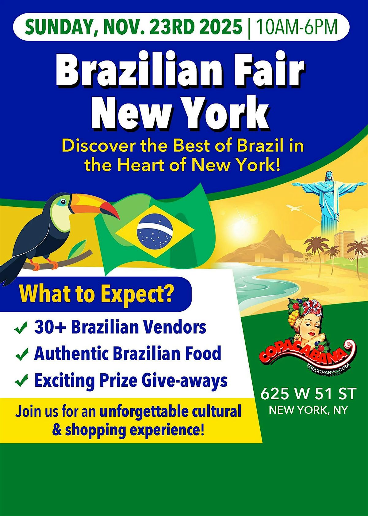 Brazilian NY FAIR - hosted by K.BRAZIL JEWELRY