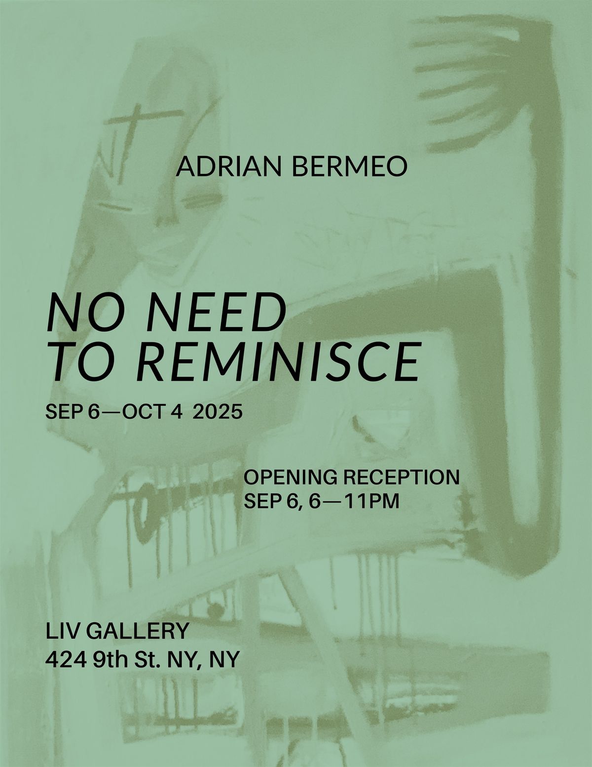 Adrian Bermeo: No Need To Reminisce