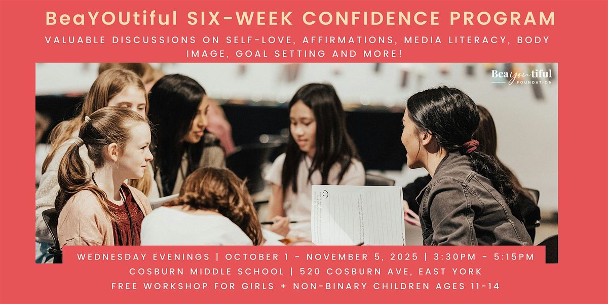 Wednesday Confidence Program  (Cosburn Middle School)  Ages 11-14