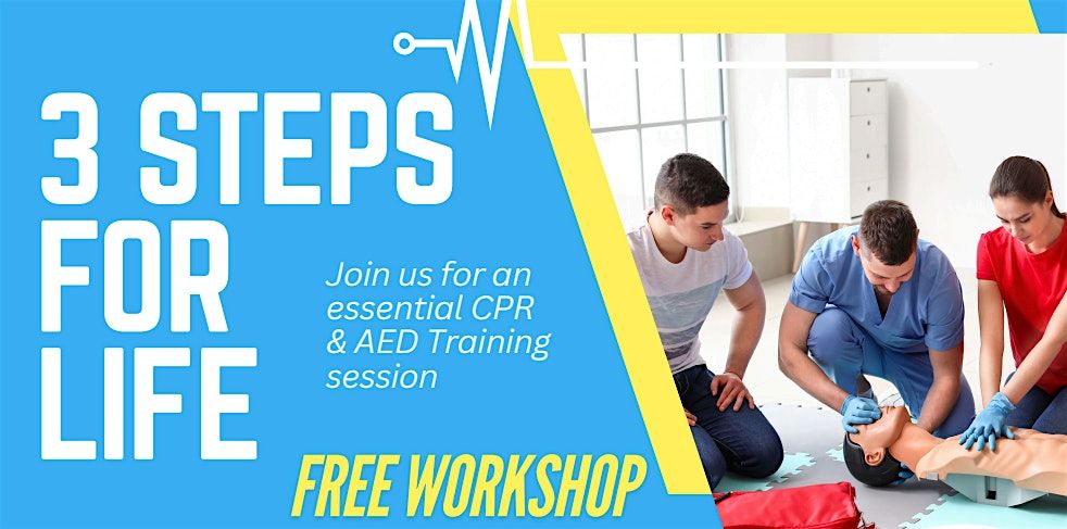3 Steps For Life: Free Workshop
