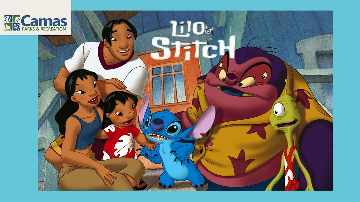 Camas Parks & Recreation Movies in the Park \u2014 Lilo & Stitch (animated)