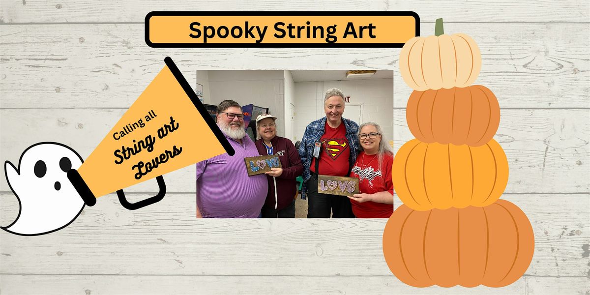 Spooky String Art