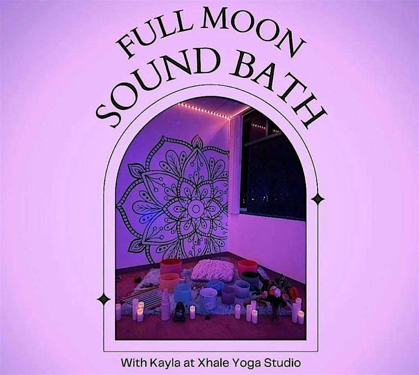 Full Moon Sound Bath & Yoga