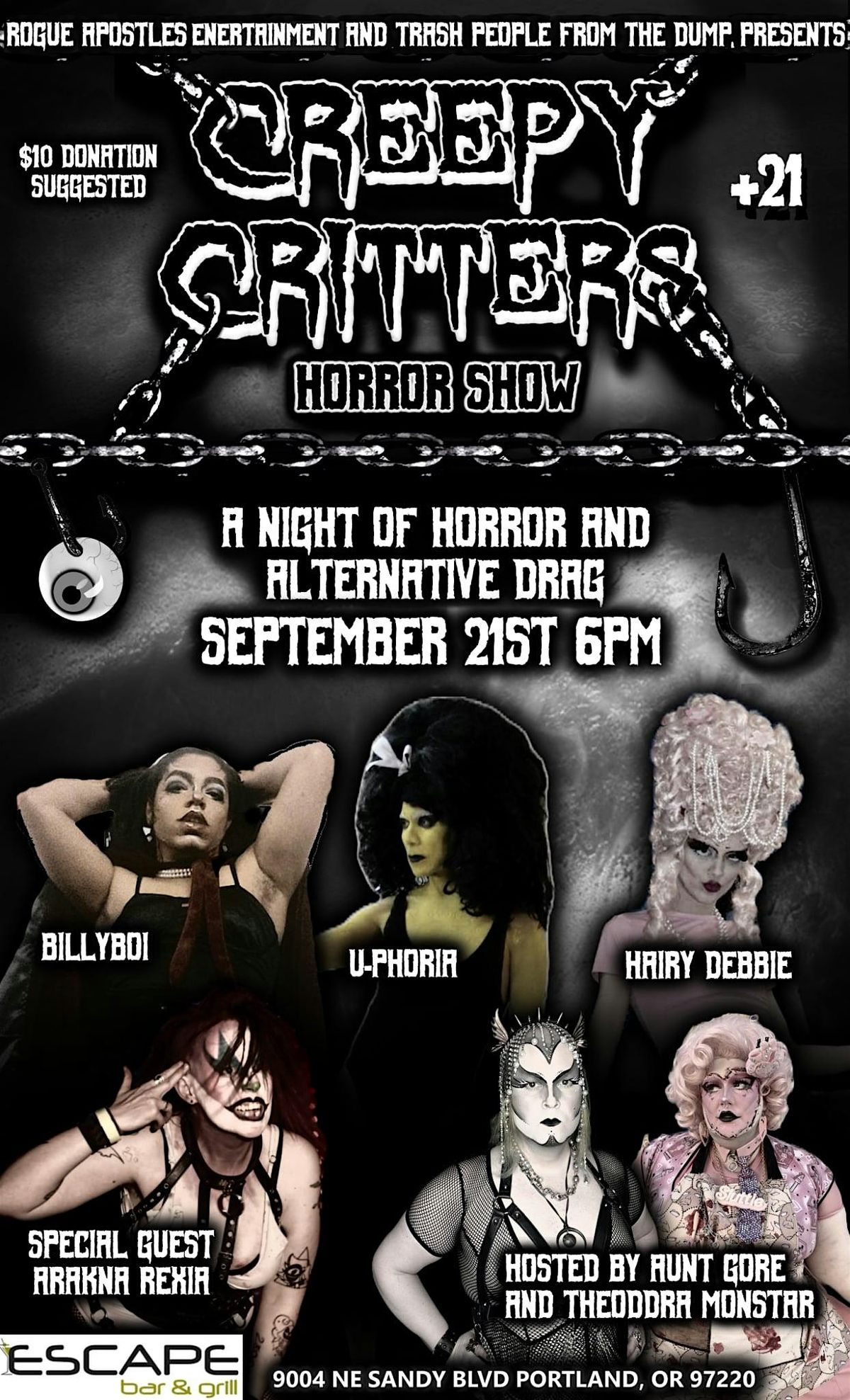 Creepy Critters Horror Show