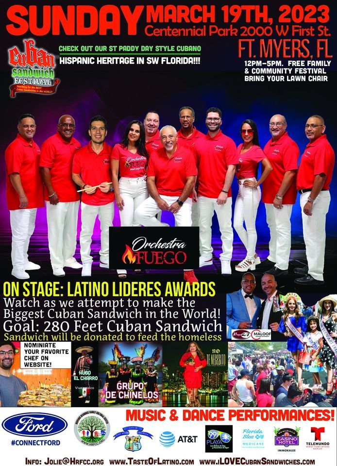 SW FLORIDA: Ford Cuban Sandwich Festival in Ft. Myers | Centennial Park ...