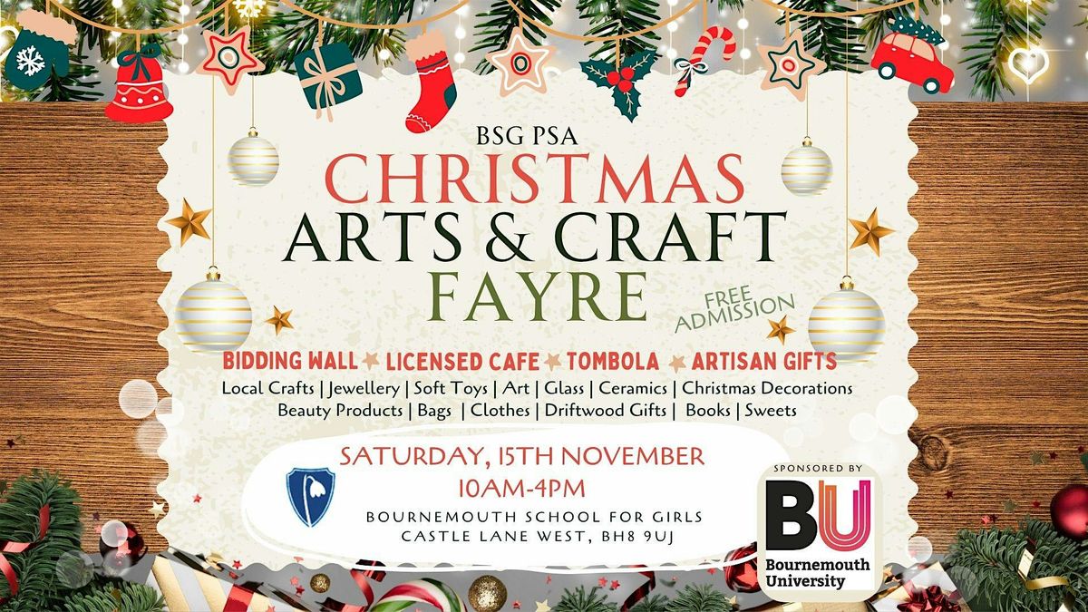 BSG Xmas Arts and Craft Fayre