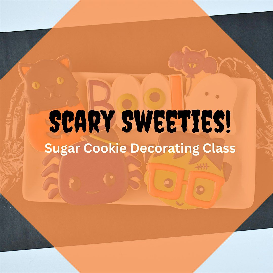 2 PM - Scary Sweeties Halloween Cookie Decorating Class (Overland Park)