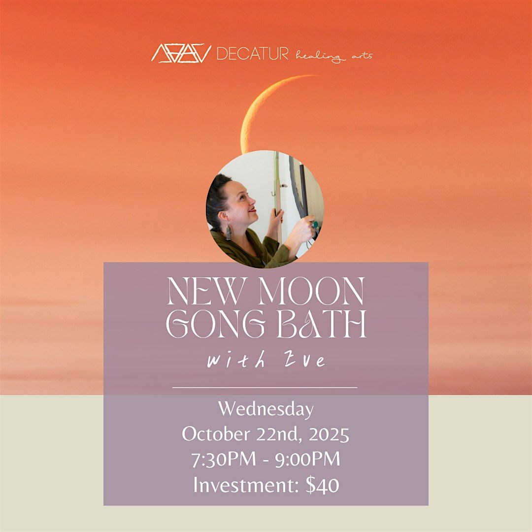 New Moon Gong Bath
