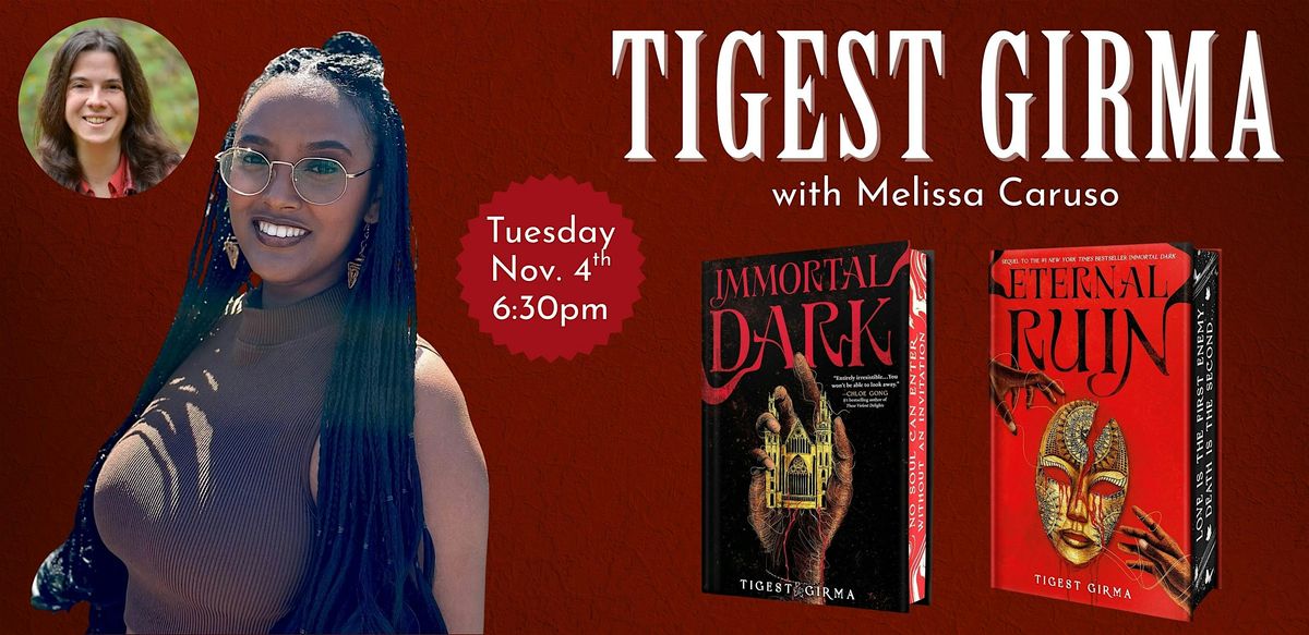 Tigest Girma with Melissa Caruso