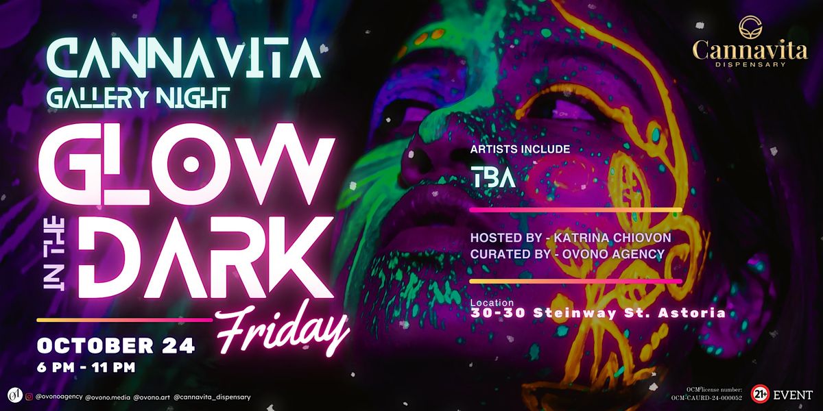 Free Event in Astoria | Glow in the Dark Exhibition Art Exhibition