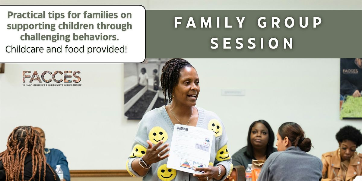 Family Group Session: Encouragement