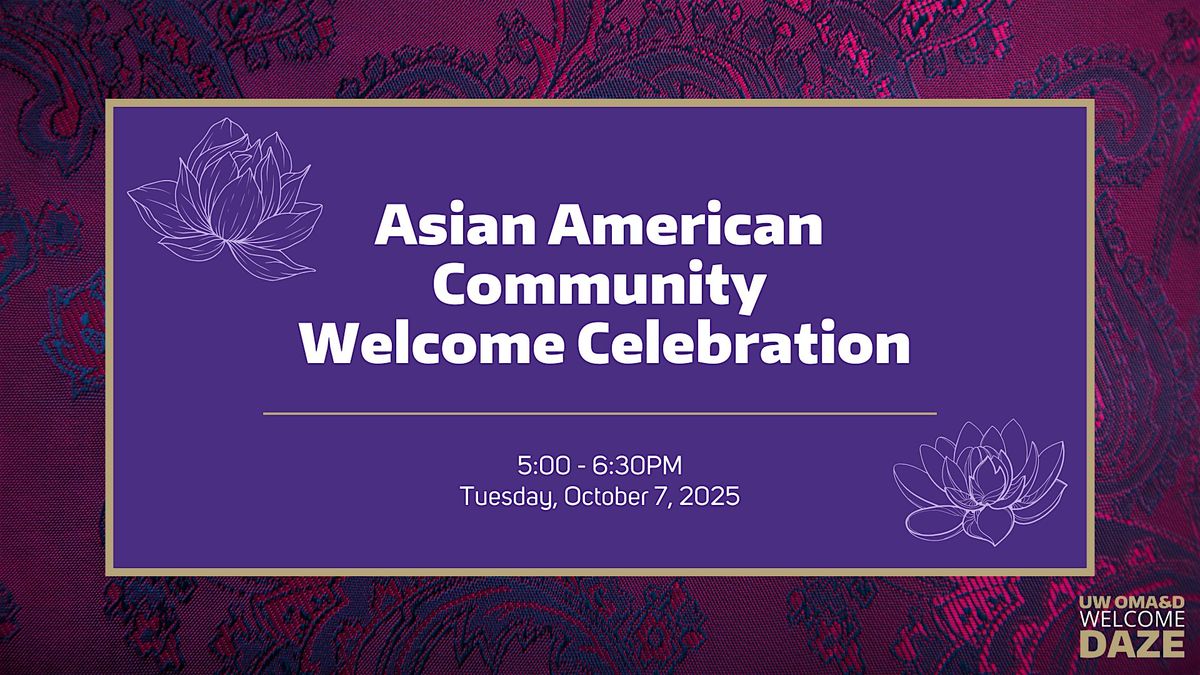 Asian American Welcome Celebration