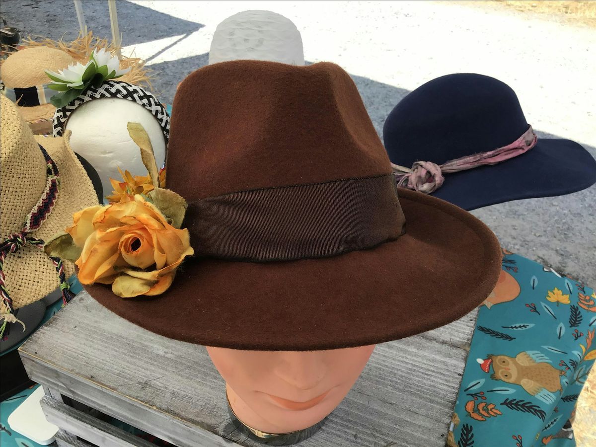 Felt Hat-Making: Design & Create Your Own Hat 2-class workshop (Tuesdays)