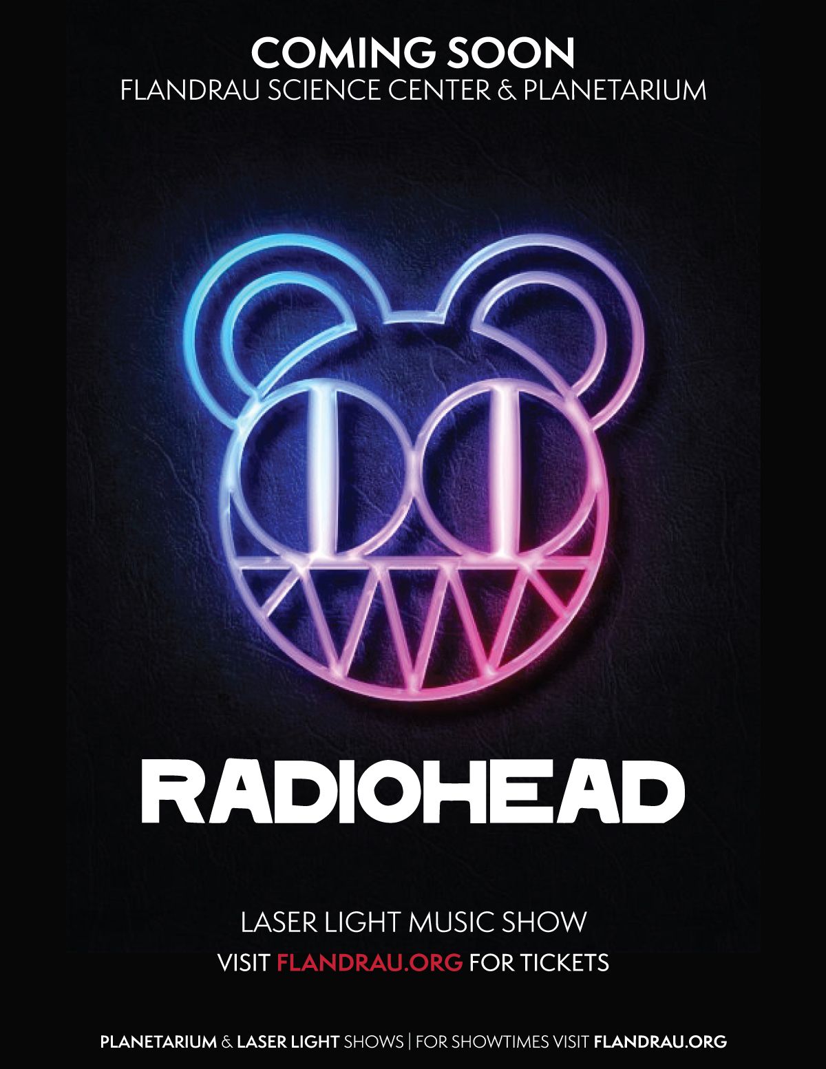 Radiohead Trip Laser Spectacular at Tannahills Tavern and Music Hall