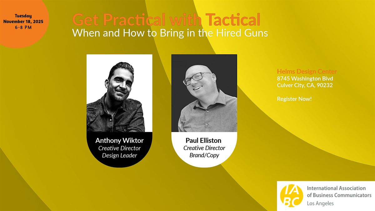 Get Practical with Tactical, When and How to Bring in the Hired Guns