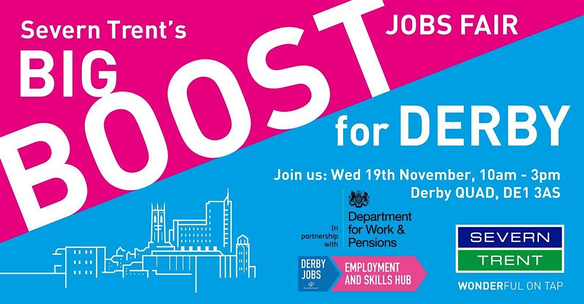 Severn Trent's Big Boost for Derby Jobs Fair