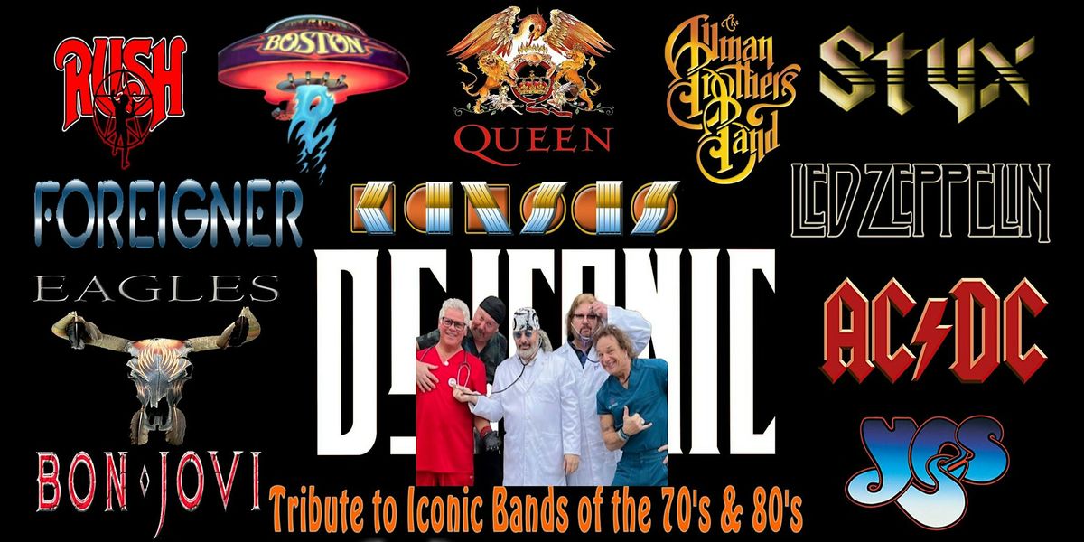 Dr. Iconic - Tribute to Iconic Rock of the 70's & 80's | SPECIAL PRICING!