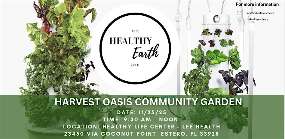 Harvest Oasis Community Garden Maintenance Day