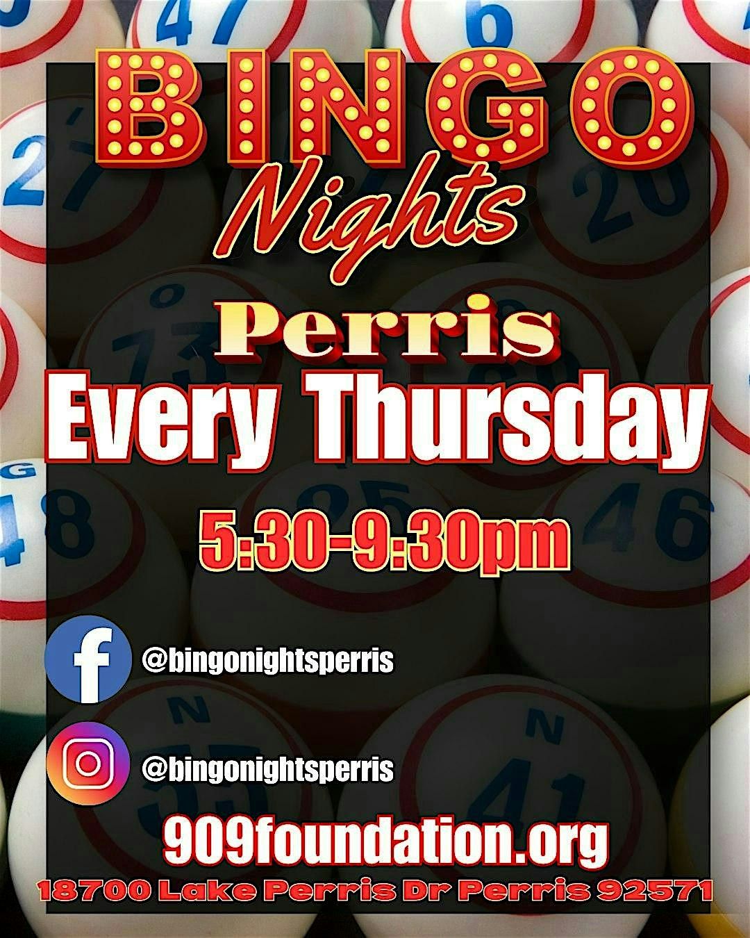 Bingo Nights Perris