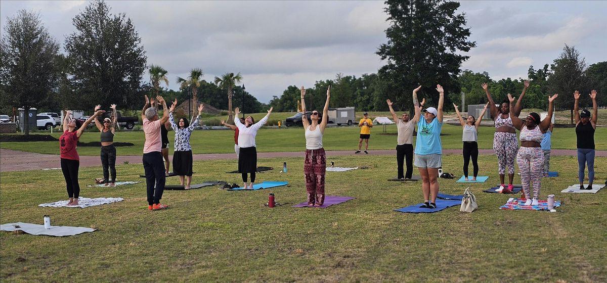 SUNSET YOGA ON THE SAVANNAH RIVER