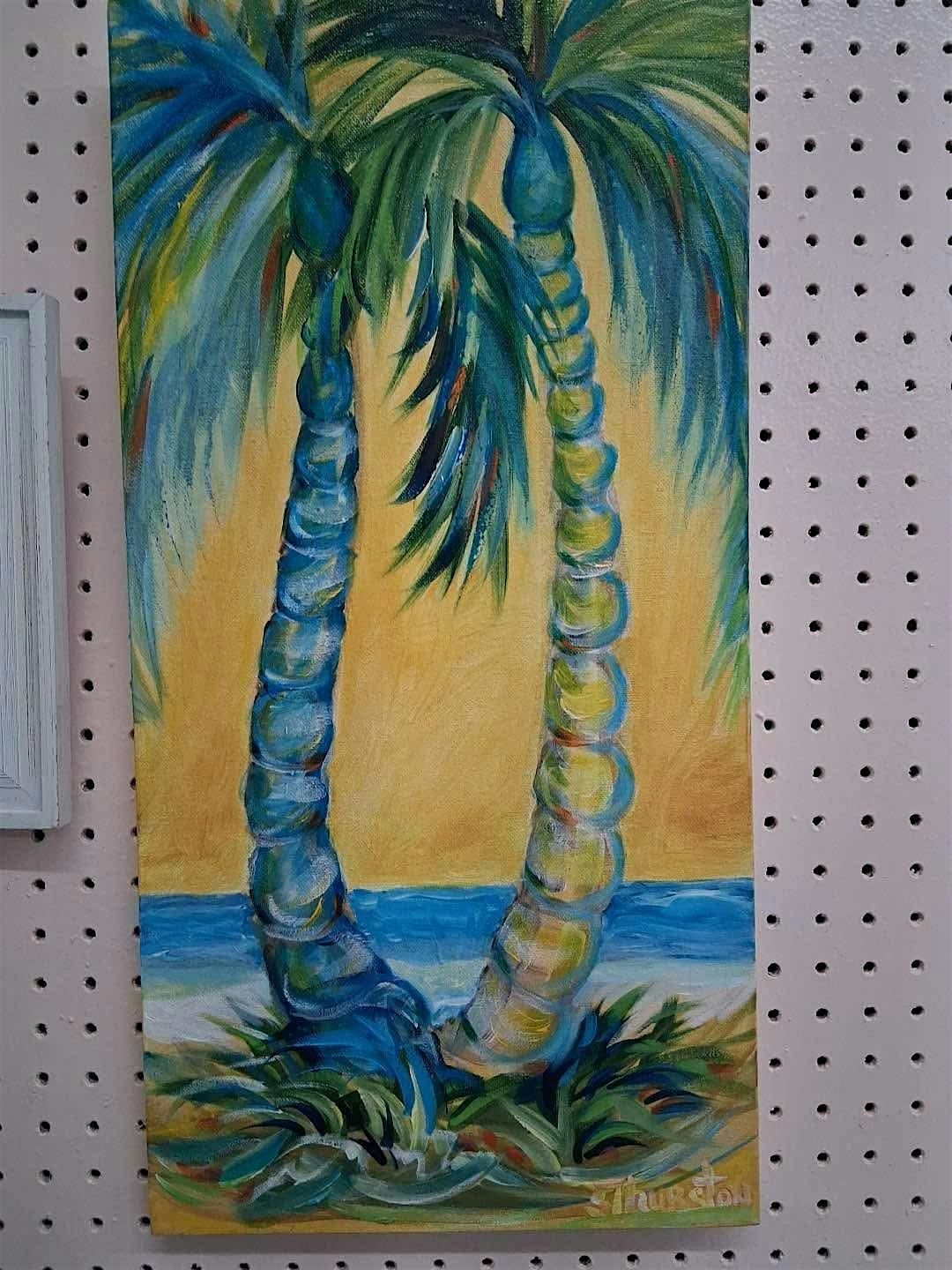 Key West Twins Water Color Class