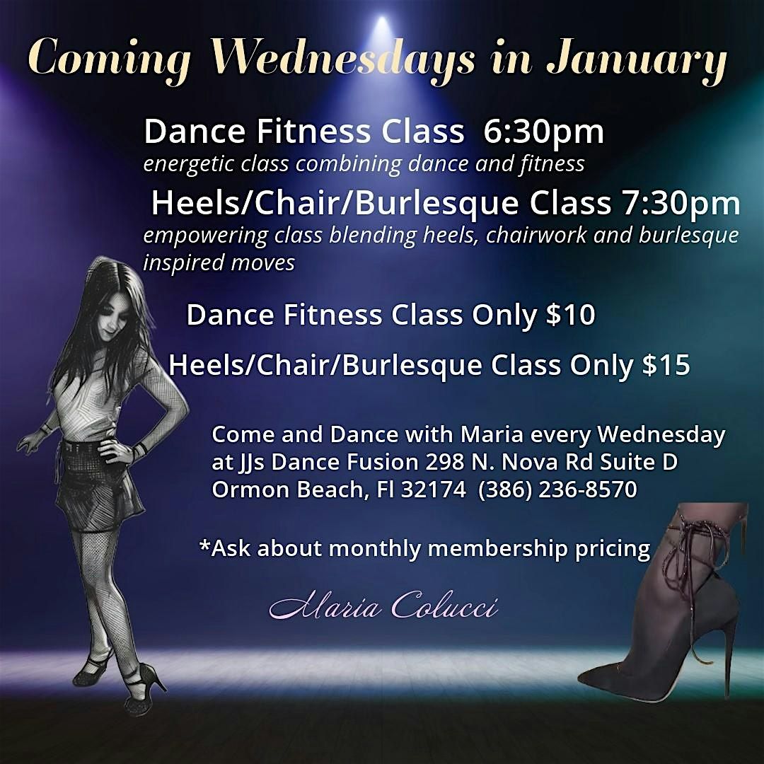 BURLESQUE,CHAIR & HEELS Dance Classes!