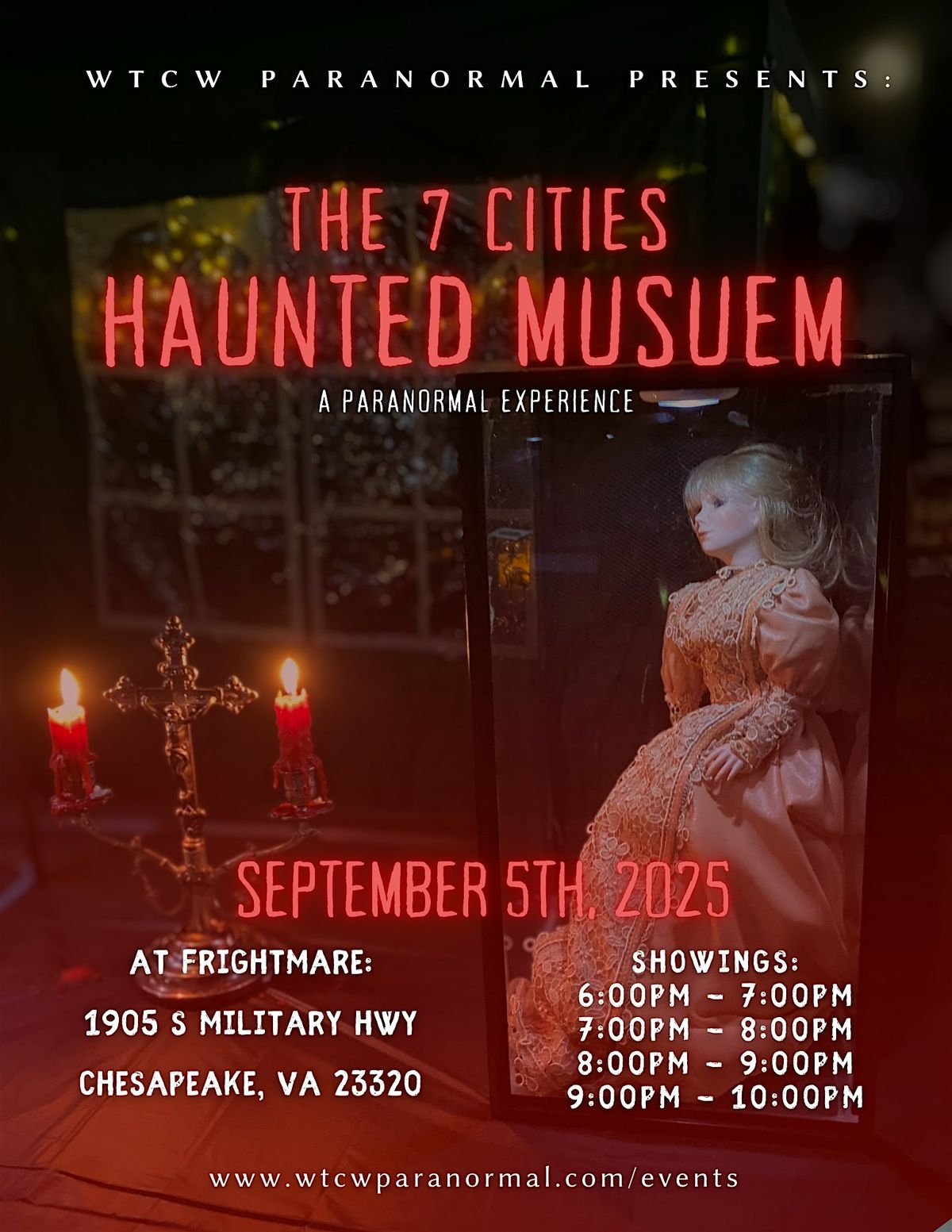 The 7 Cities Haunted Museum: Frightmare