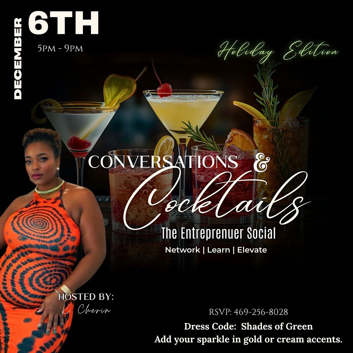 Conversations & Cocktails: The Entrepreneur Social \u2014 Holiday Edition