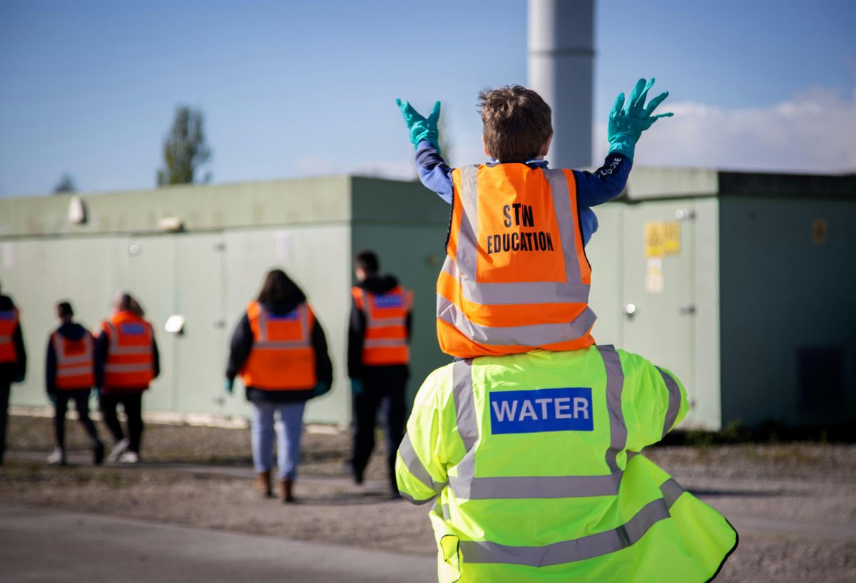 Sewage Treatment Works tour  - Central