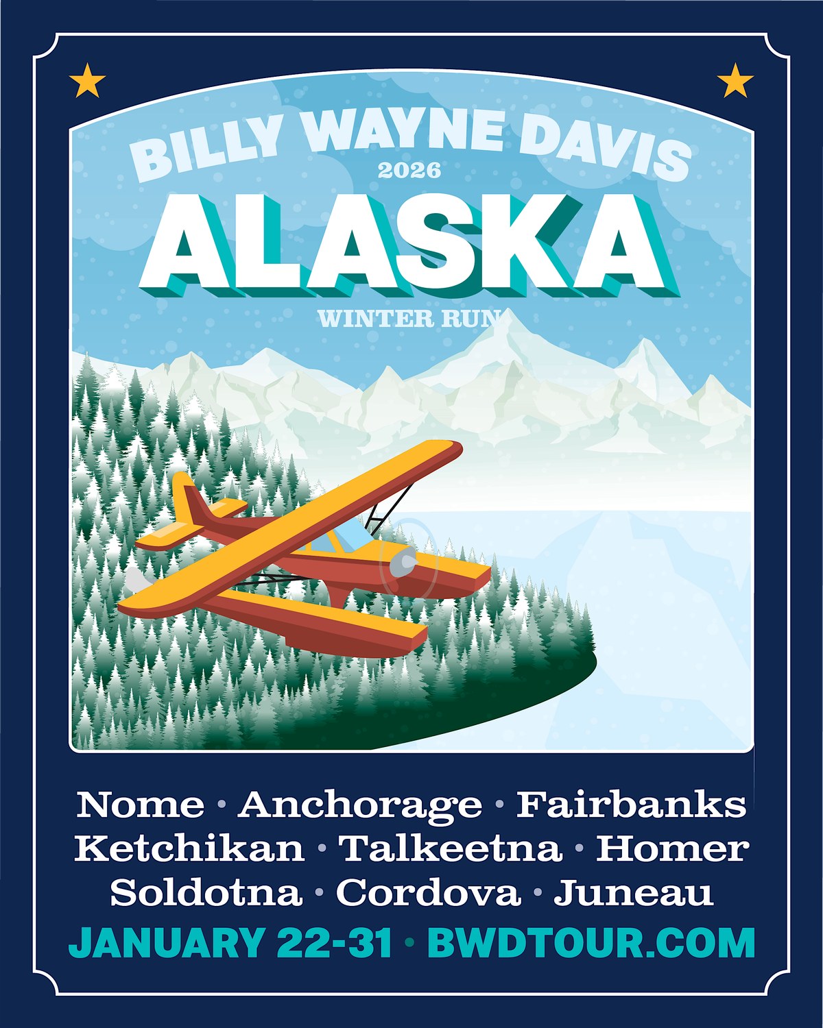 Comedian BILLY WAYNE DAVIS in KETCHIKAN!!!