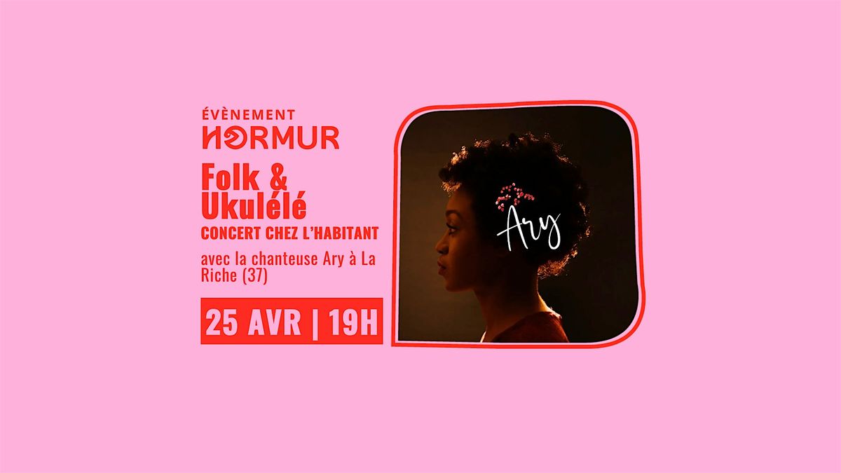 Concert folk intimiste chez l\u2019habitant avec Ary